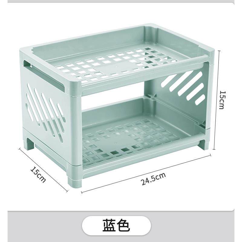 宿舍置物架多层架子客厅收纳层架桌面家用迷你塑料货架厨房收纳小