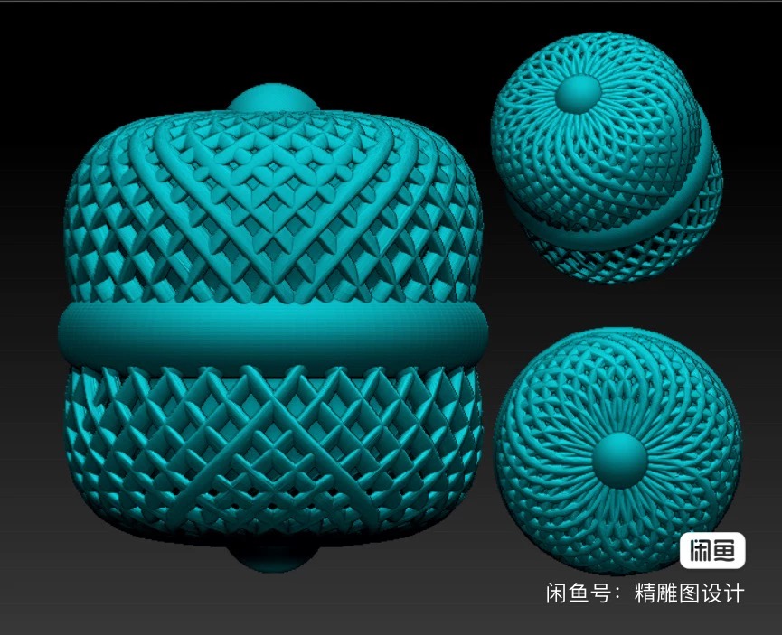 stl独家竹编正圆珠子圆雕图竹子竹子精雕图仿古特色花纹雕刻图纸