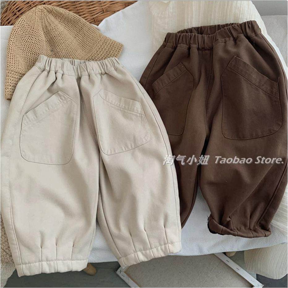 淘气小妞 男童加绒裤子秋冬韩版女童洋气一体绒哈伦裤宝宝休闲裤,童装/婴儿装/亲子装,裤子,淘宝优惠券,粉丝福利购,淘宝优惠卷