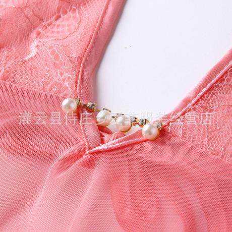 梨沙加大碼胖mm加肥xxxl碼情趣內衣 女性感透明v領珍珠露背短裙睡在類目 女士內衣/男士內衣/家居服, 內衣配件中 - 來自Buy2taobao.com提供專業的淘寶代購服務