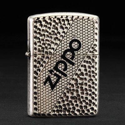 美国原装正品 ZIPPO打火机防风 韩版 古银盔甲魔眼A 专柜正版限量