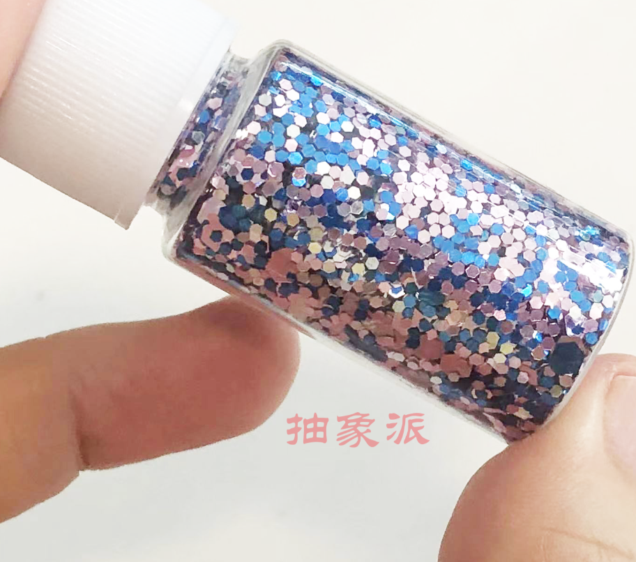 Jimmy Choo渐变亮片高丙烯颜料