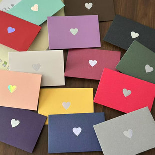 烫金珠光高级加厚精致迷你会员卡购物卡小卡打包材料520小信封