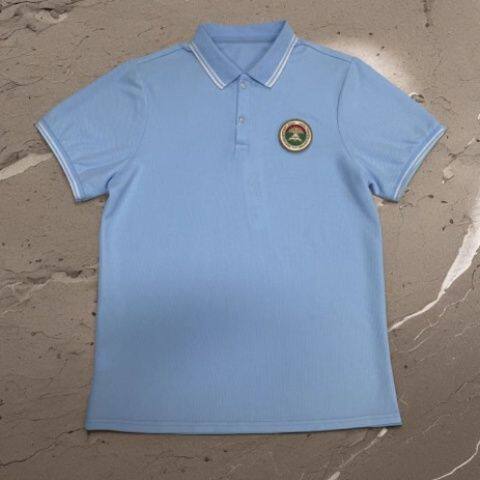 江门市广雅学校校服短袖小学初中高中班服学生服运动服