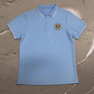 江门市广雅学校校服短袖小学初中高中班服学生服运动服