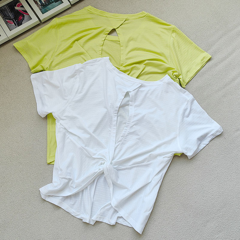 清凉提花运动T恤短袖瑜伽服女夏健身薄款上衣宽松罩衫镂空美背女,运动/瑜伽/健身/球迷用品,瑜伽t恤,淘宝优惠券,粉丝福利购,淘宝优惠卷