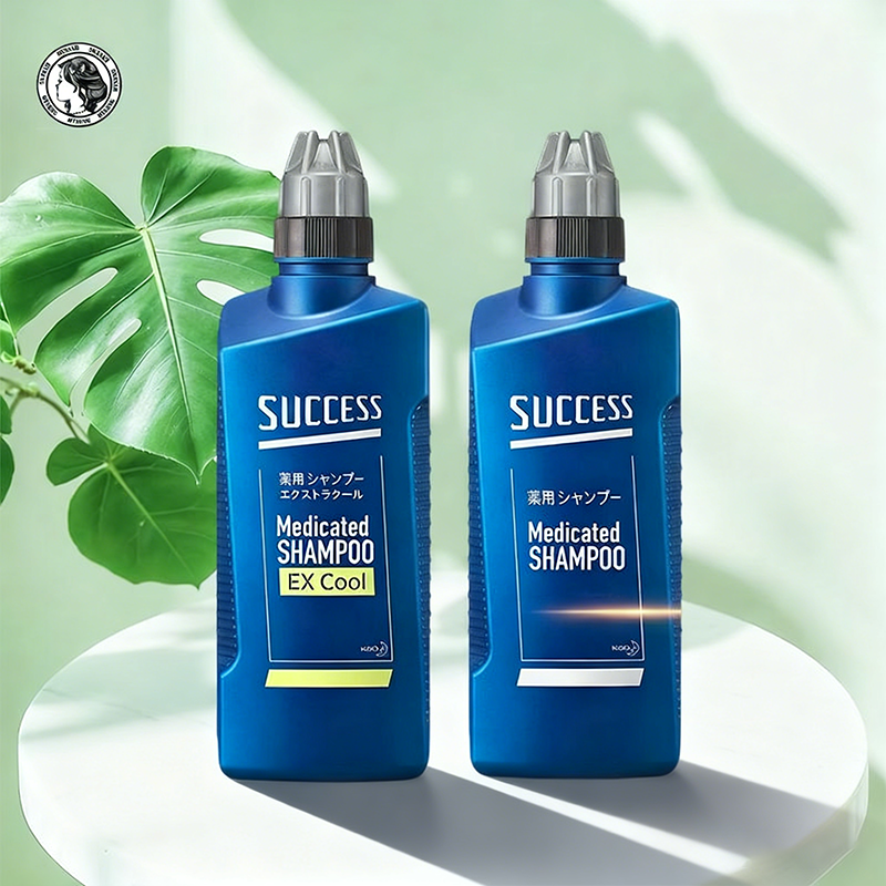 甄选 日本花王success男士专用止痒去屑头皮控油防脱无硅油洗发水