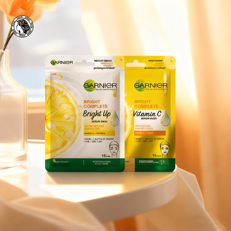 甄选 泰国GARNIER卡尼尔面膜VC牛奶