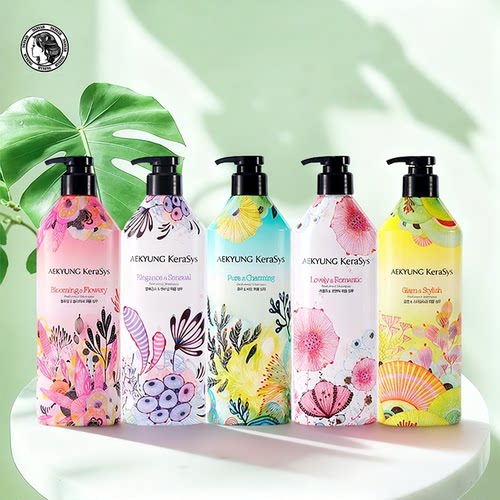 韩国Aekyung爱敬洗护洗发水 护发素 洗头控油香水洗发水600ml