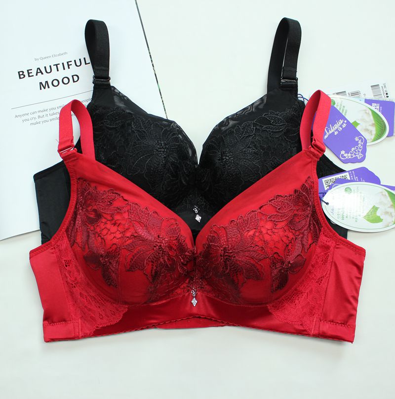 西维娅秋冬新款s590-10文胸中厚模杯蚕丝无钢圈调整型聚拢内衣