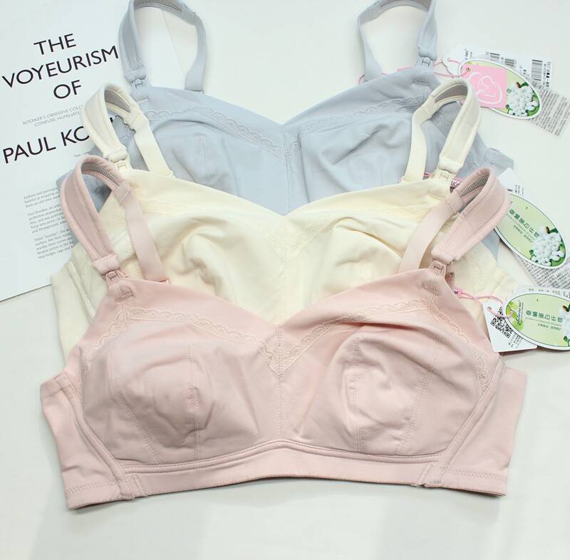 西维娅s601-21全罩杯无钢圈桑蚕丝亲肤薄棉杯哺乳文胸喂奶文胸