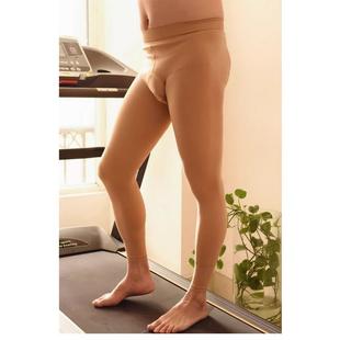 500克大码加绒连裤袜200斤加厚保暖裤男士龙抓毛踩脚裤光腿九分裤