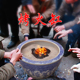 景德镇高温陶瓷火缸庭院室内烤火缸耐高温 包邮