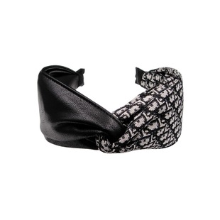 韩国韩版 发饰气质日韩拼接PU头箍发箍压发卡发带头发饰舒服不勒头