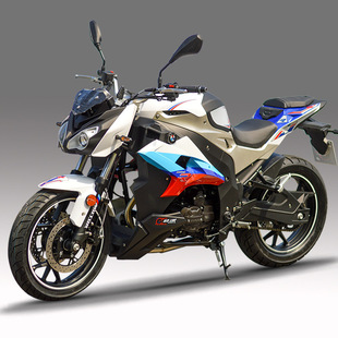 全新宝雕单R电喷单缸200CC 大小眼街车400c双缸跑车 公路赛可上牌