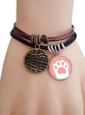 抽象猫咪礼品手链