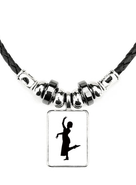 表演孔雀舞手工项链饰品吊坠