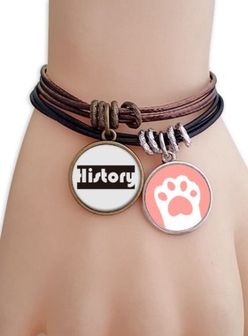 专业黑色猫咪礼品手链