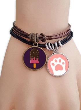 巧克力猫咪礼品手链