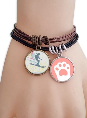 运动猫咪礼品手链