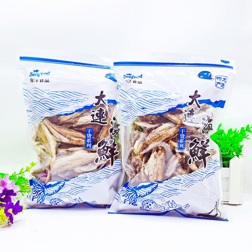 大连特产香酥小黄鱼干500g黄鱼酥
