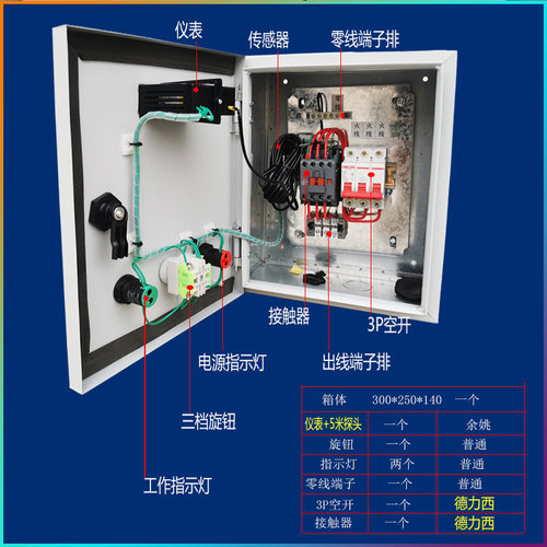 智能恒温温控箱风机水泵热风炉