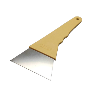 KTM汽车贴膜工具-塑料柄刮刀 木纹长胶柄铁刮板  会生锈非喜勿买