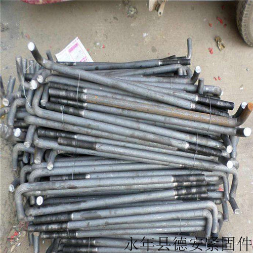 现货GB-T799地脚螺栓/L型7字型预埋螺丝/地脚螺丝M20M22M24M27M30