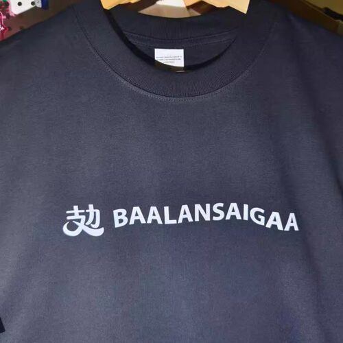 新款潮牌黑色纯棉短袖T恤