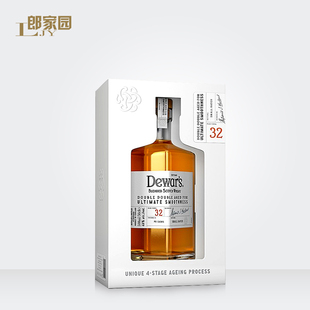 郎家园洋酒Dewar s帝王32年小批量四次陈酿调配苏格兰威士忌500ml