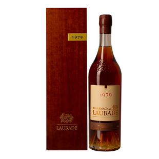 洋酒 Laubade 1979朗巴德 郎巴德1979年份雅文邑白兰地700ml