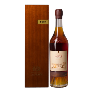 郎家园洋酒Laubade法国郎巴德1983珍选陈酿年份雅文邑白兰地700ml