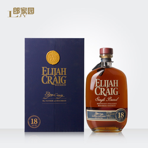 爱利加18年波本威士忌