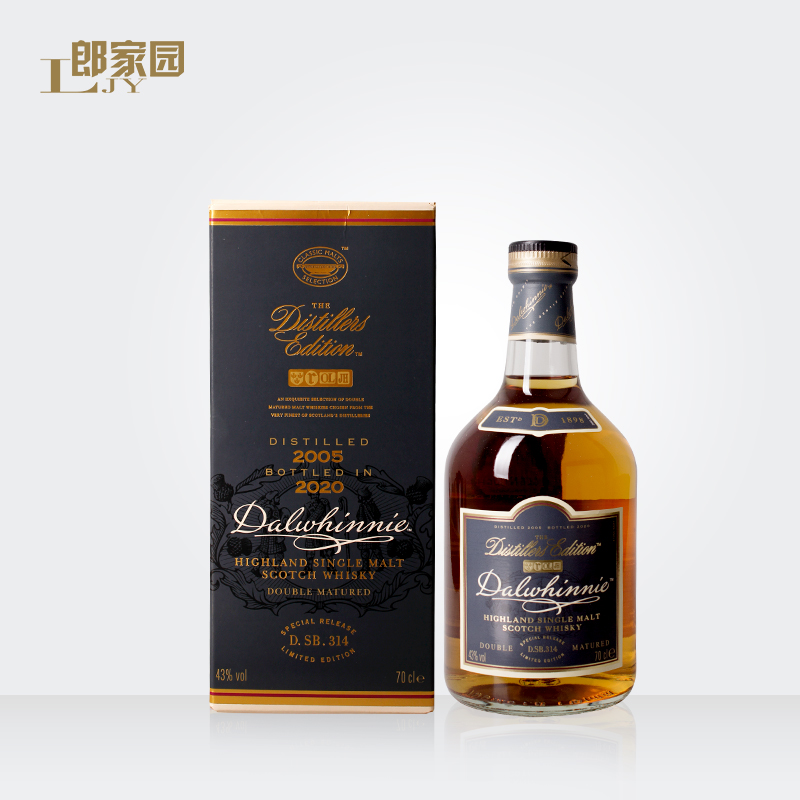郎家园洋酒DALWHINNIE达尔维尼小批量2020SR高地苏格兰纯麦威士忌
