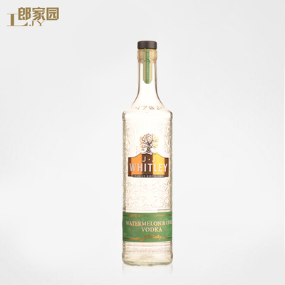 洋酒 Whitley惠特利西瓜青柠伏特加手工伏特加700ml