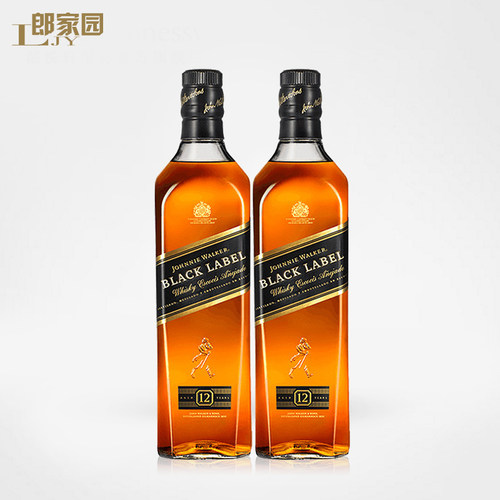 双响炮尊尼获加黑方黑牌威士忌