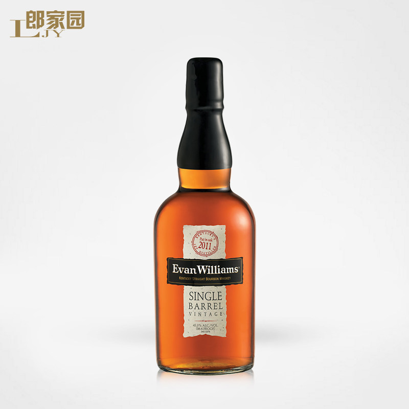 evan williams 爱威廉斯单桶珍藏波本威士忌酒洋酒 年份随机发