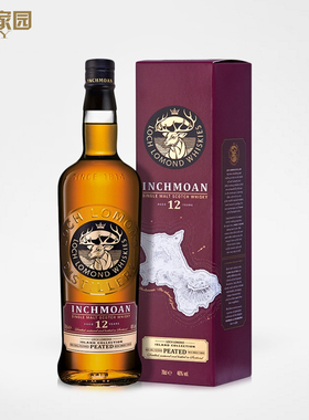 LOCH LOMOND罗曼湖缦安岛12年苏格兰单一麦芽威士忌700ml英国洋酒