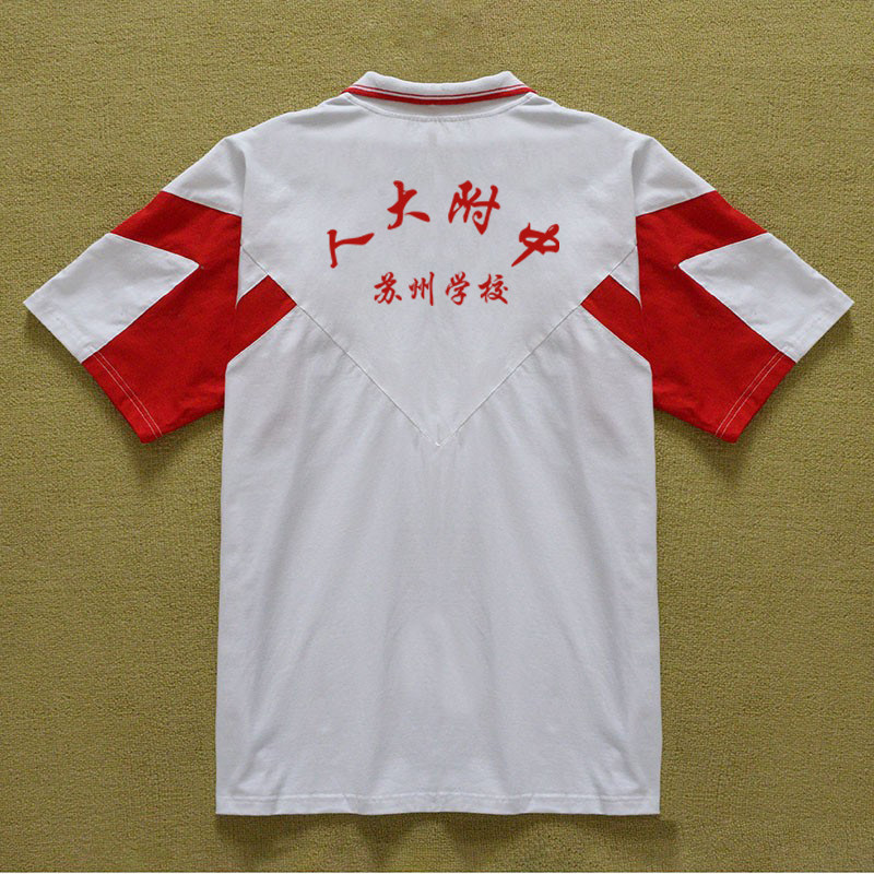人大附中苏州校服套装春夏季薄款纯棉速干短长袖T恤七分五分短裤图片