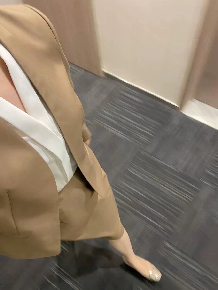 PROFESSIONAL ATTIRE TEMPERAMENT GODDESS FAN HIGH-END SUIT WOMENS SKIRT 2024 AUTUMN NEW FRONT DESK RECEPTION WORK FORMAL WEAR