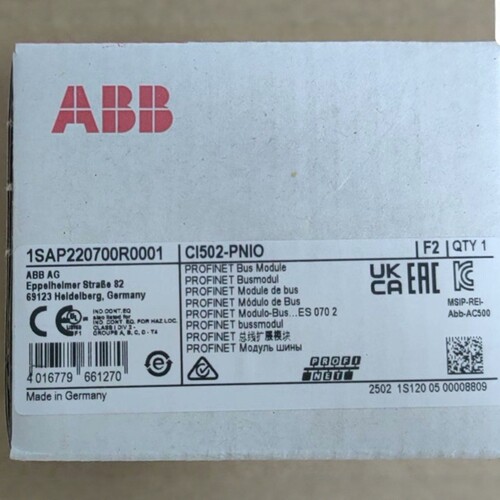 ABB模块CI502-PNIO 1SAP220700R0001全新原装正品现货议价