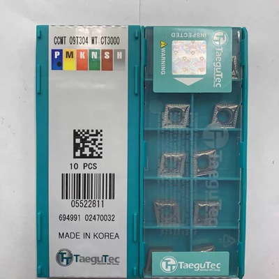 正品韩国特固克 Taegutec数控刀片CCMT09T304MT CT3000