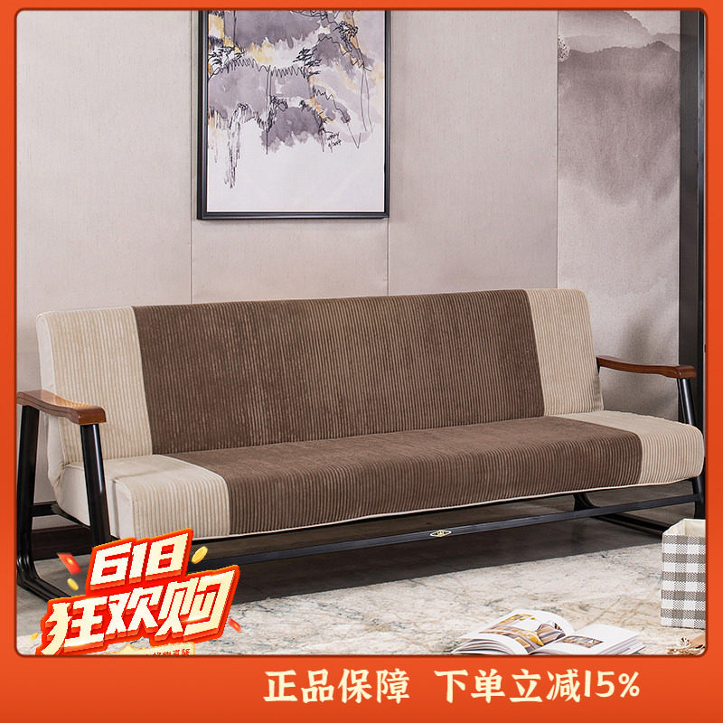 北京天坛家具两用折叠沙发现代简约客厅多功能布艺沙发床