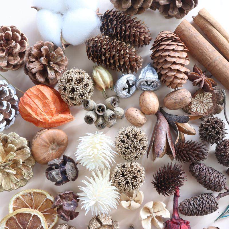 圣诞节干果干花diy材料包天然干果松果肉桂手工滕圈幼儿园环创,节庆用品/礼品,圣诞装饰品,淘宝优惠券,粉丝福利购,淘宝优惠卷