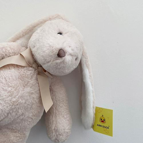 Милый плюшевый кролик, детская успокаивающая игрушка, тряпичная кукла, подарок на день рождения