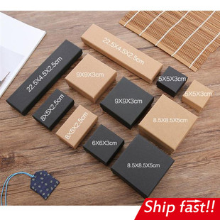 Custom jewelry box earrings necklace gift 饰品包装盒礼盒袋