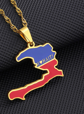 亚马逊吊坠项链弘珍饰品不锈钢