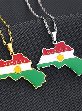 亚马逊项链弘珍饰品钛钢吊坠