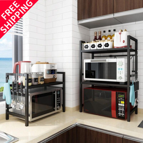 置物架烤箱微波 Kitchen shelf microwave rack Oven shelf table