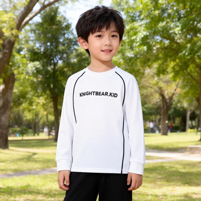 正正家男童纯棉春季长袖T恤